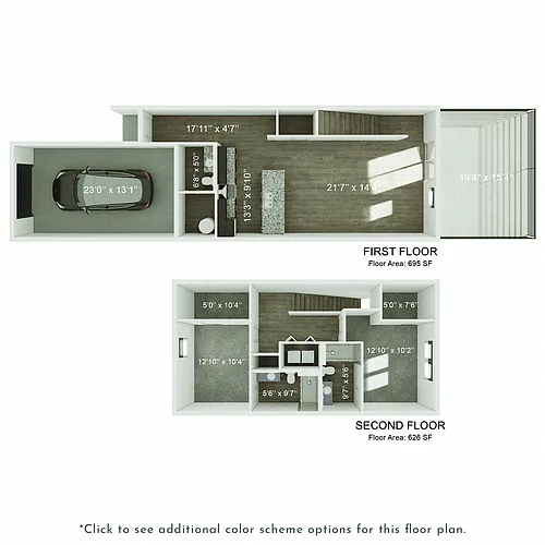 Floor plan Mulholland