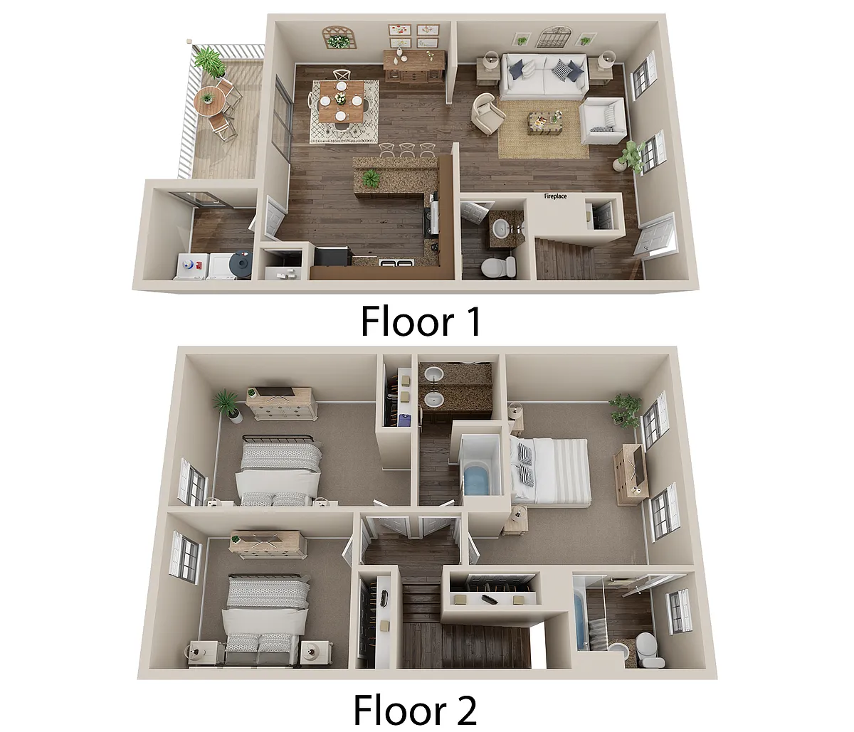 Floor plan The Edisto