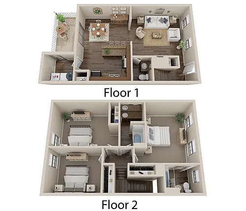 Floor plan The Edisto