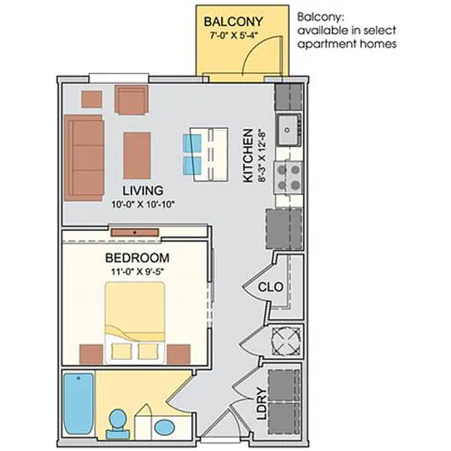 Floor plan Tifani
