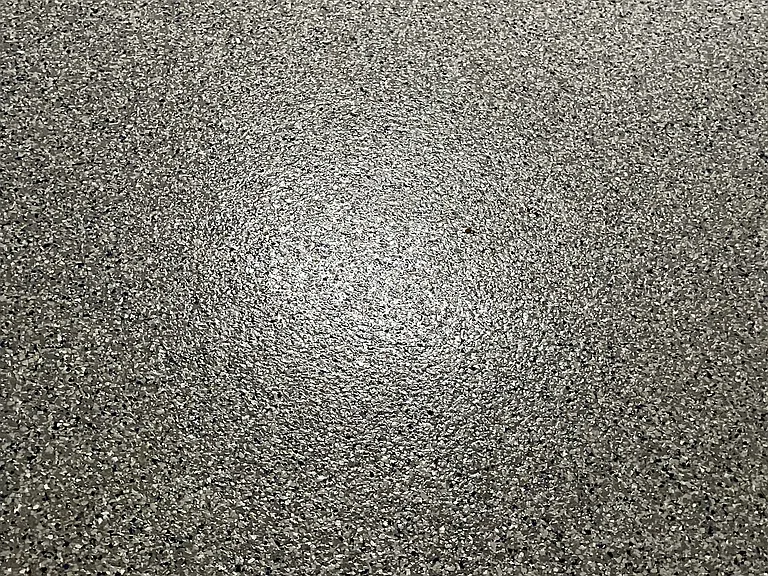epoxy finished garage floor