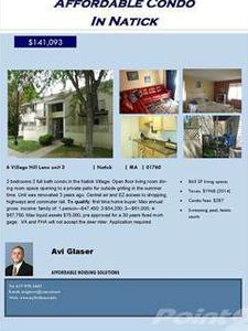 6 Village Hill Ln APT 3, Natick, MA, 01760