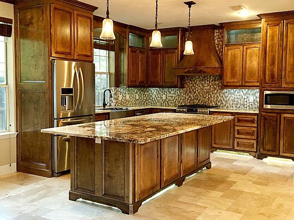 Recently remodeled, custom kitchen with new appliances. 