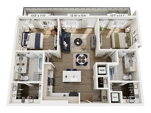 Floor plan PH2