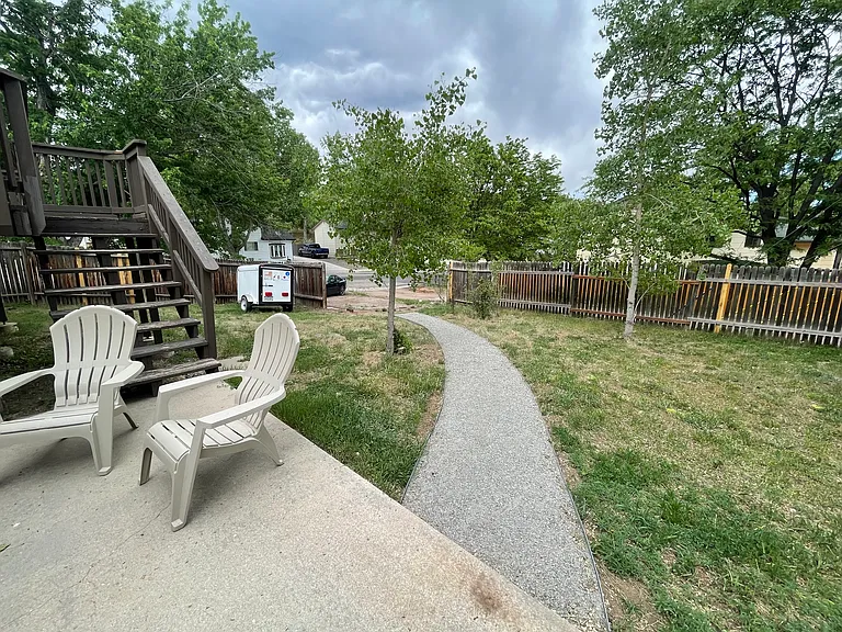 Off Street Parking and Private Walk