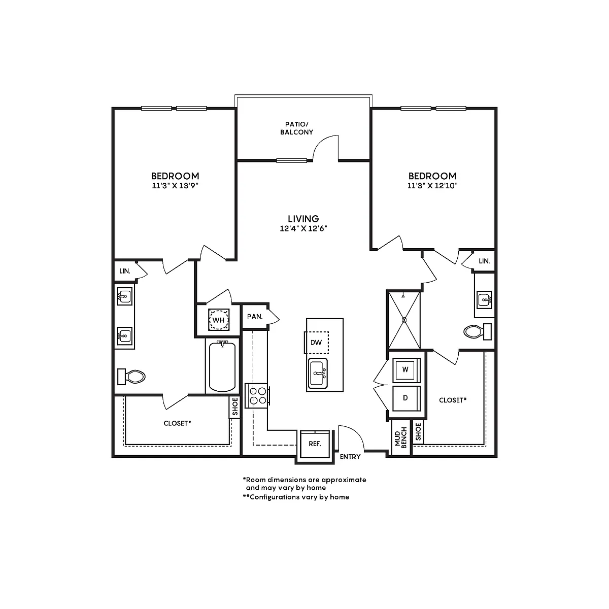 Floor plan B1