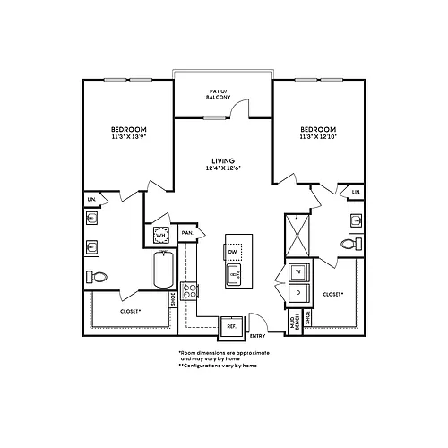 Floor plan B1