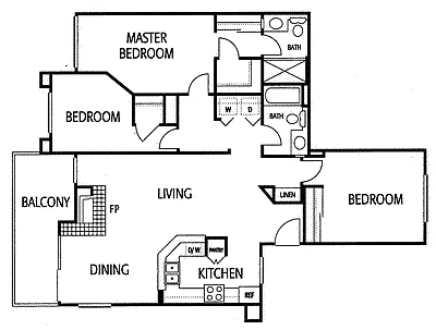 Floor plan Del Mar