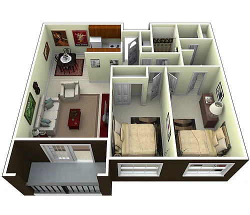 Floor plan Willow