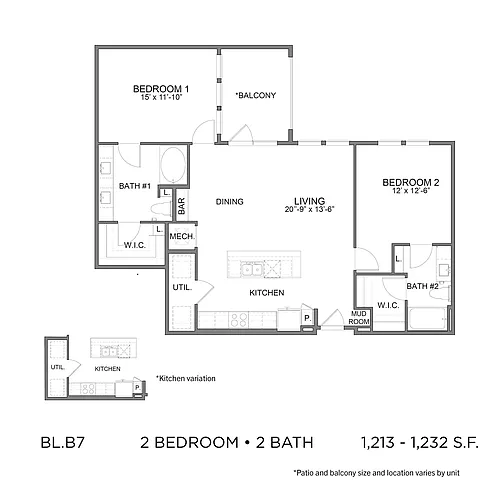 Floor plan BL.B7