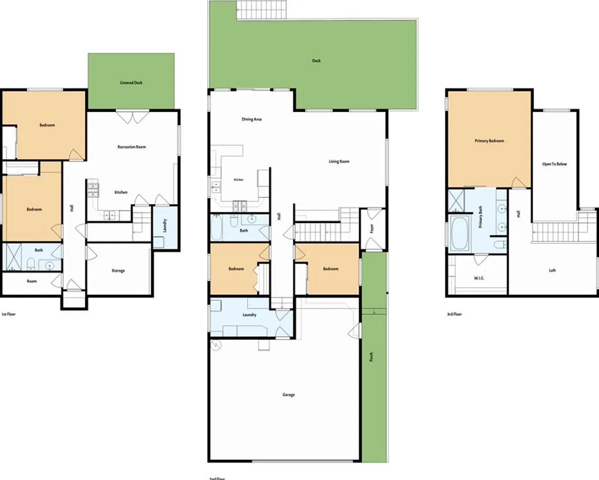 Fully Furnished Luxury Lake Living with private dock! 5 bedrooms/ 3 bathrooms/ 2 car garage and d... — Photo 2