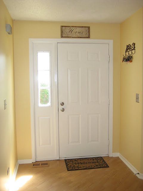Main door view from inside