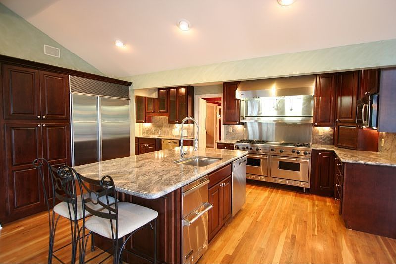Remodeled Cherry wood Kitchen