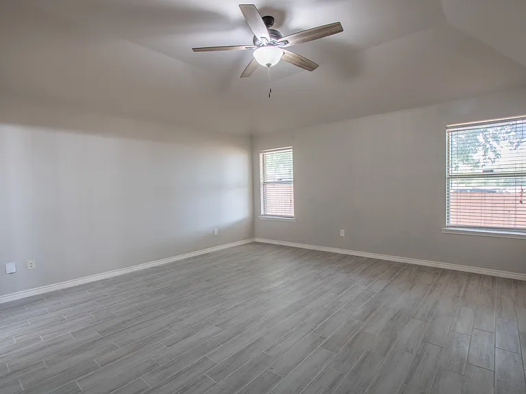 Master bedroom looking from the entry