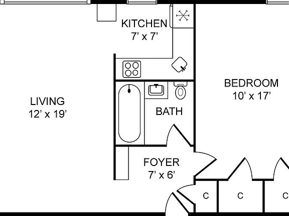 3rd image of 6515 Boulevard E APT 3D
