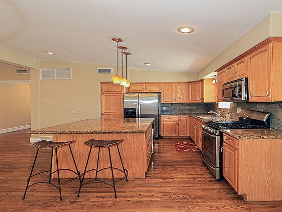 Remodeled Kitchen with Stainless Appliances