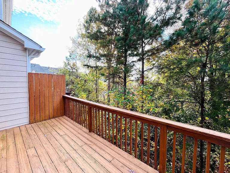 Deck off breakfast area