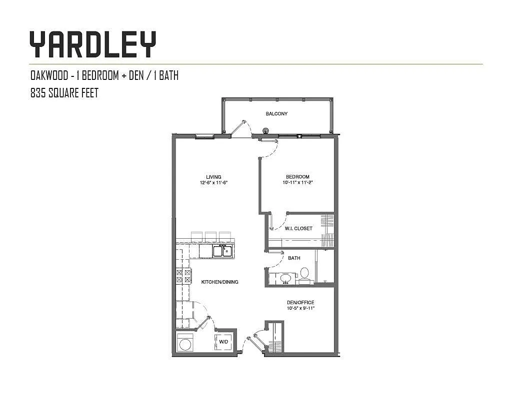 Floor plan Oakwood