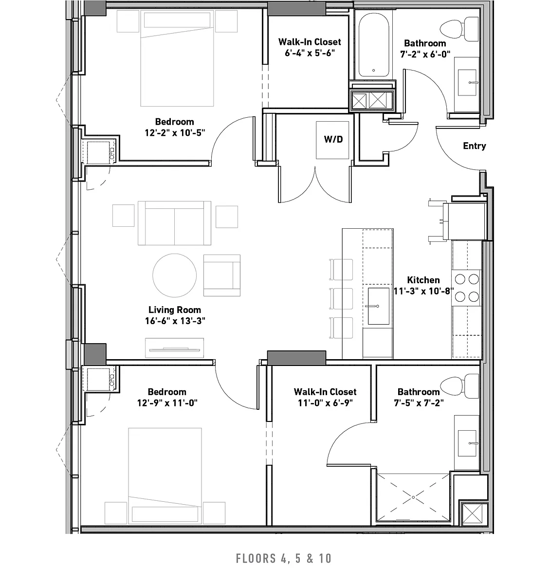 Floor plan B4