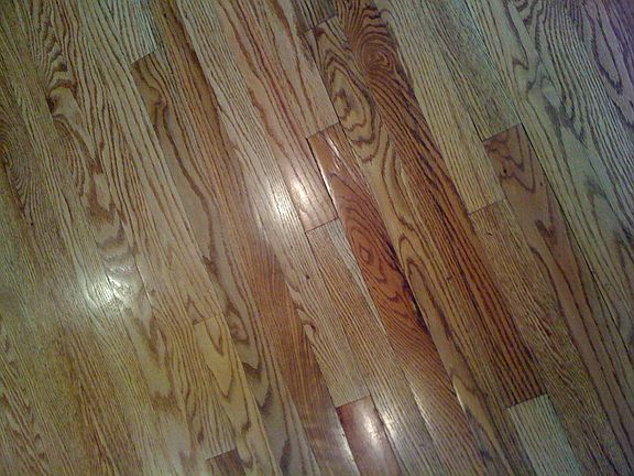Gleaming Hardwoods in Entry and Eat In Kitchen