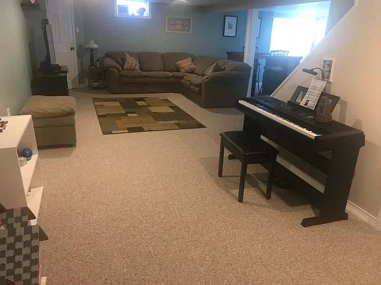 Finished basement