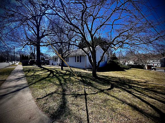Front of the house in March 2023