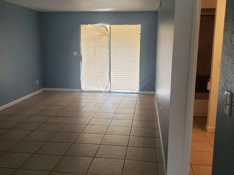 looking into the front room