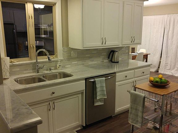 Kitchen granite and stainless steel