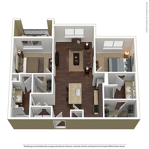 Floor plan B3