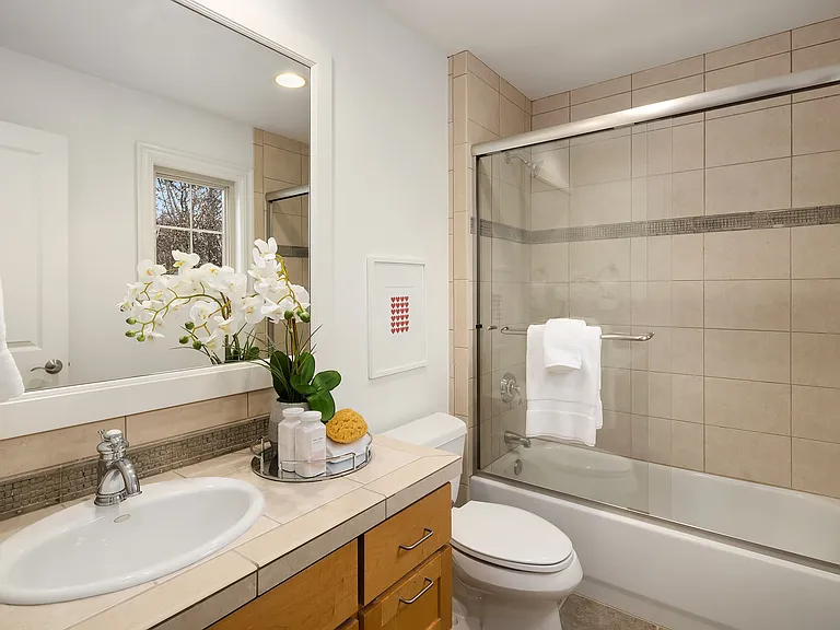 Second floor bath