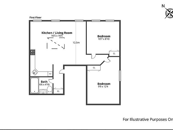 2nd image of 78 E 1st St APT 4R