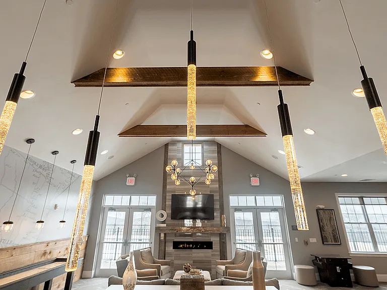 Experience premium living in our clubhouse lounge, perfect for relaxation and entertainment.