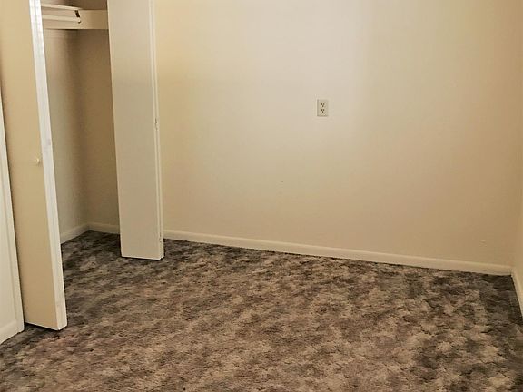 Bedroom with closet storage