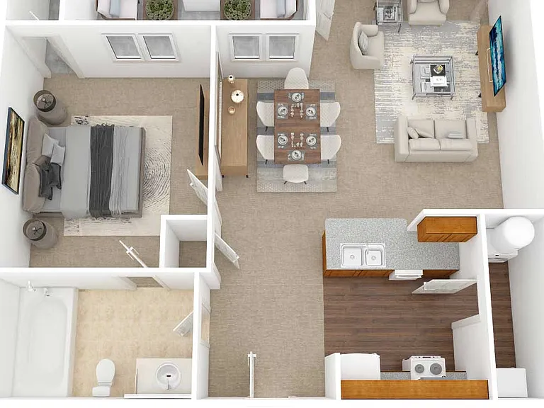 Chateau Mirage Apartment Homes — Photo 36