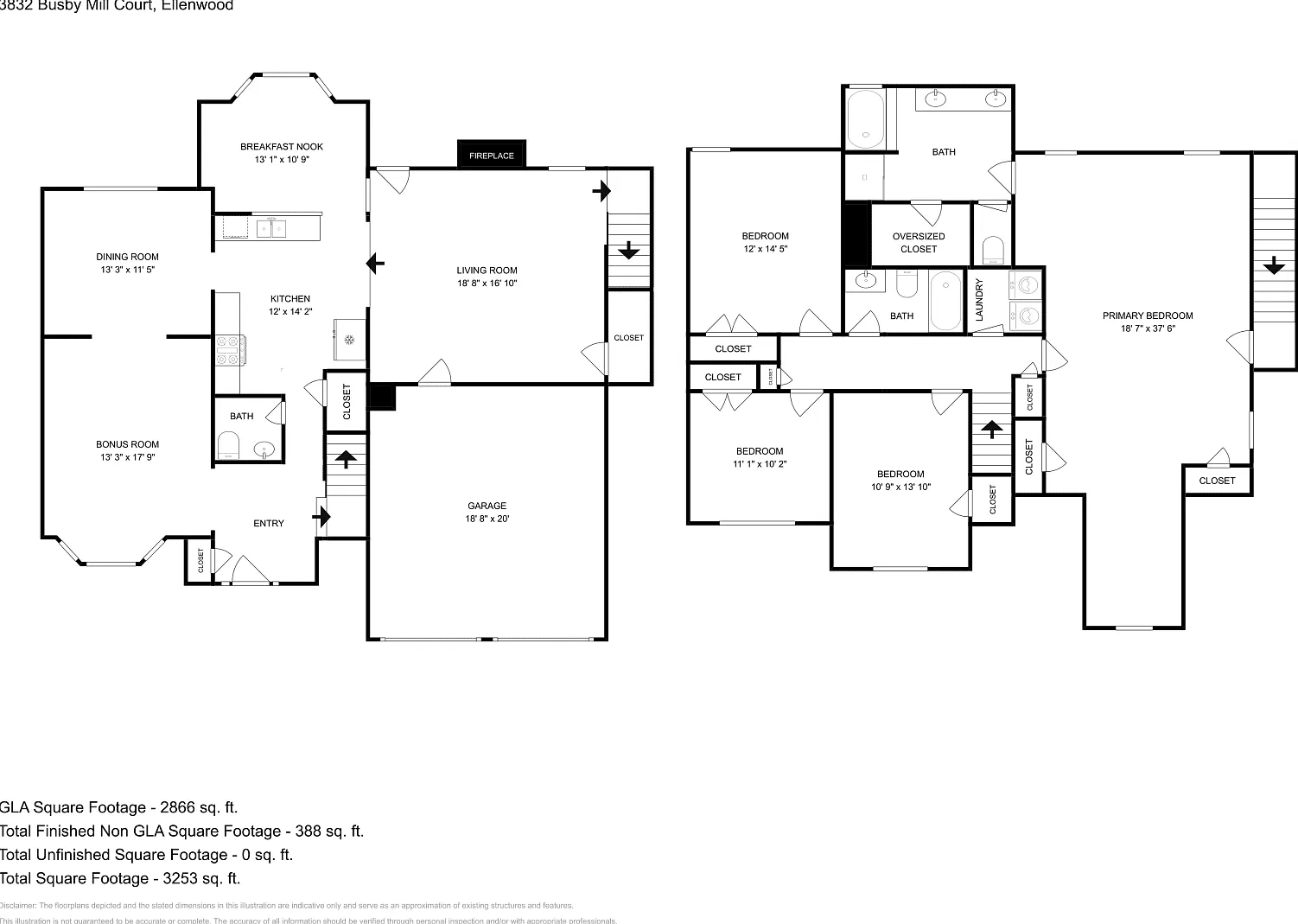 3832 Busby Mill Court Ellenwood GA — Photo 2