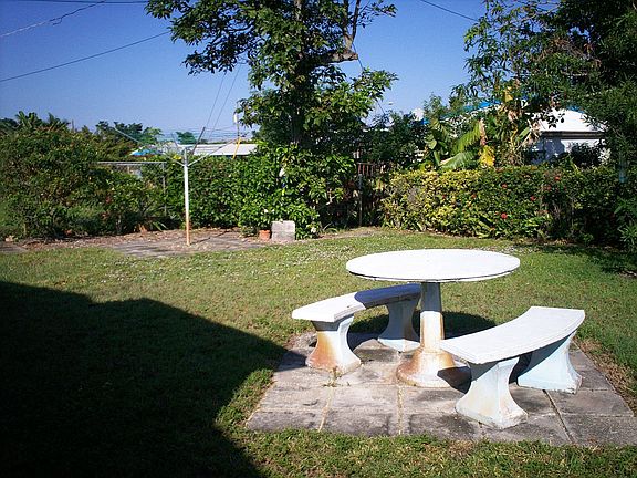 Big  Fenced in Yard