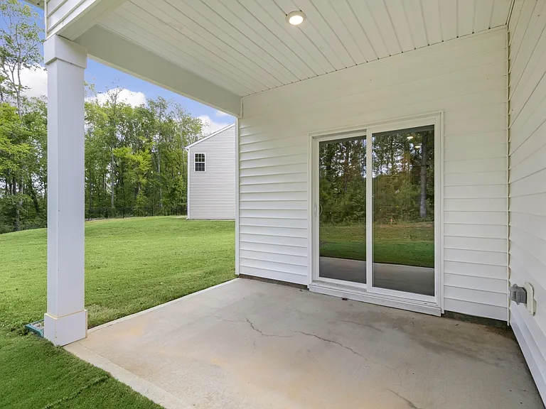 Covered patio