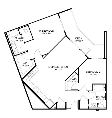 Floor plan B8