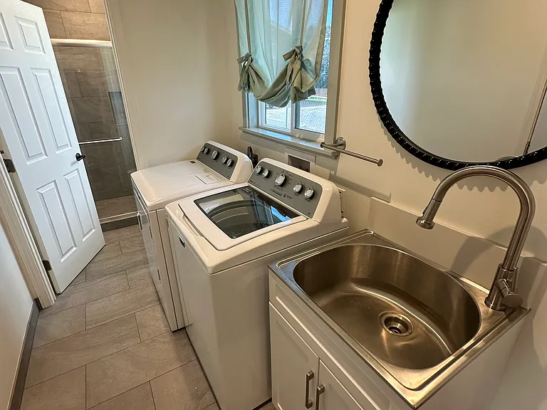 Laundry Room and 3rd Bathroom