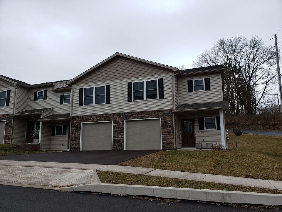 Exterior of townhouses