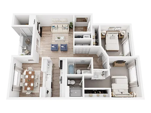 Floor plan Winslow Reno