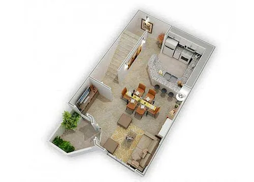 Floor plan Kipling