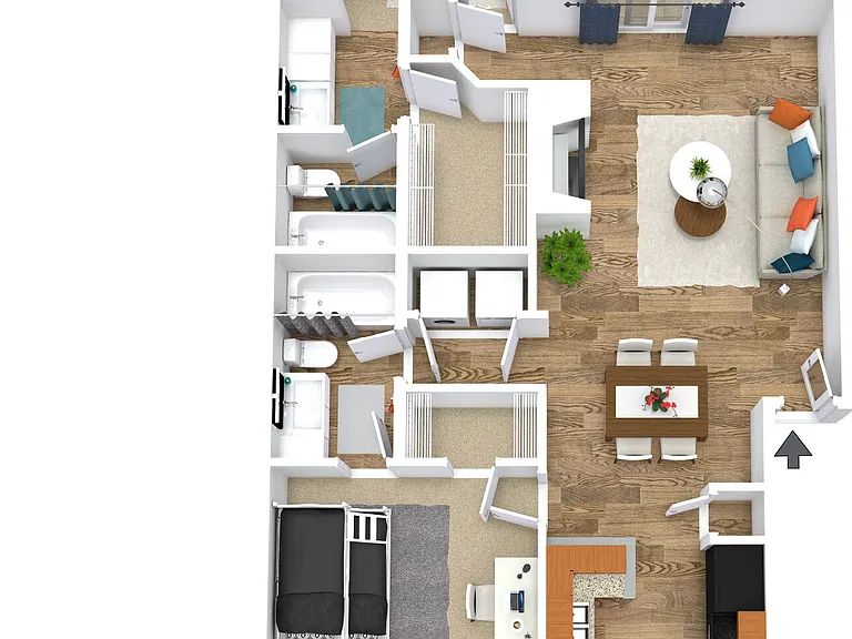 Fieldcrest Apartments — Photo 72