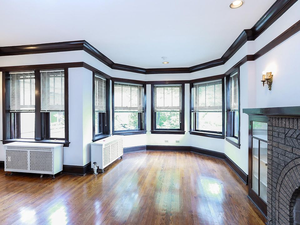 living room looking at bay