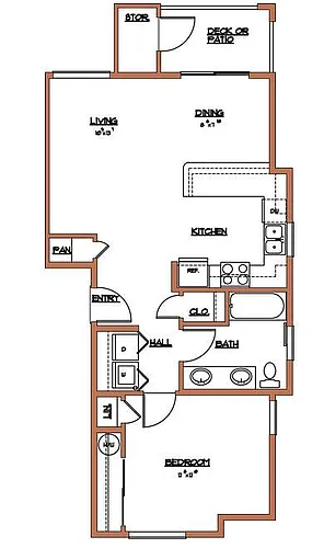 Floor plan The Batavia III
