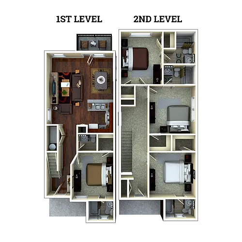 Floor plan Springmore 4x4.5
