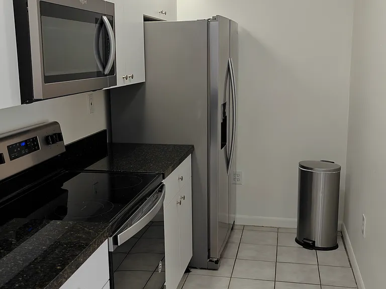 Kitchen with all Stainless Appliances