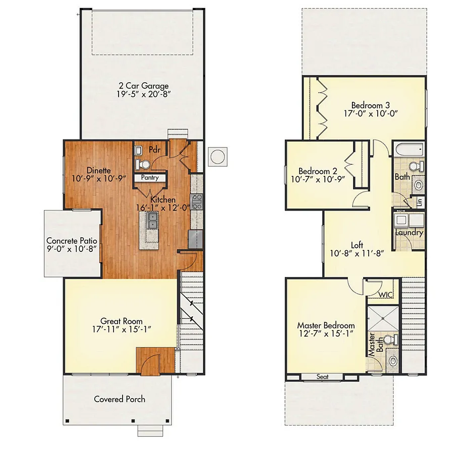 Floor plan Aspen I - 882 Station BLVD - AVAILABLE 09-15-26
