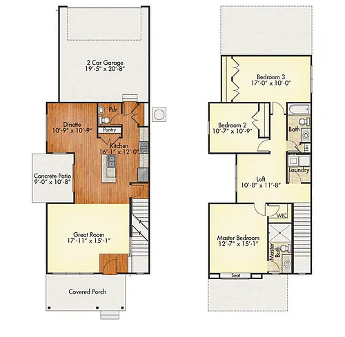 Floor plan Aspen I - 882 Station BLVD - AVAILABLE 09-15-26