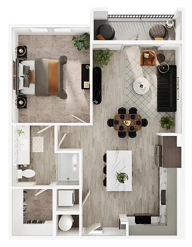 Floor plan A06